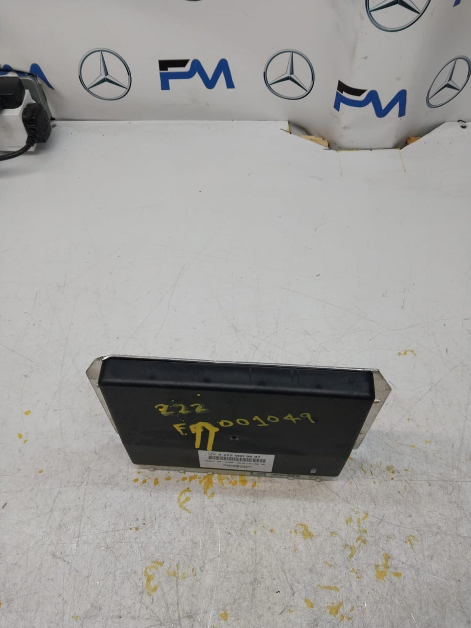 MERCEDES S-CLASS W222 SUSPENSION CONTROL UNIT MODULE A2229009607 FM001049