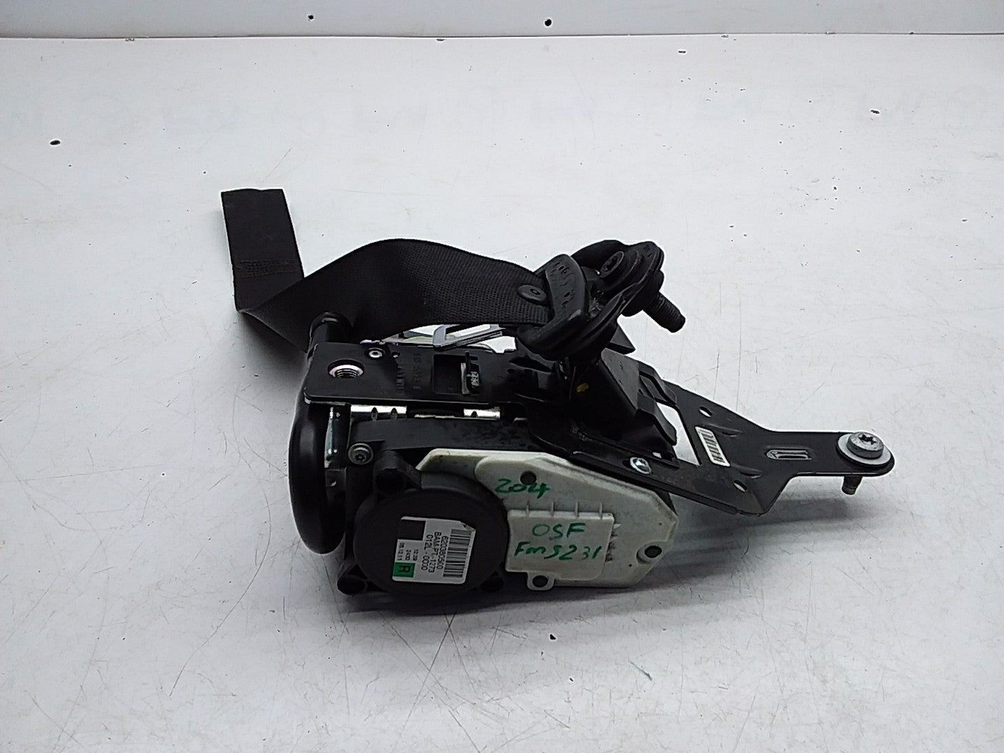 MERCEDES C-CLASS W204 SEAT BELT FRONT RIGHT DRIVER SIDE A2048601685 FMS231 OSF