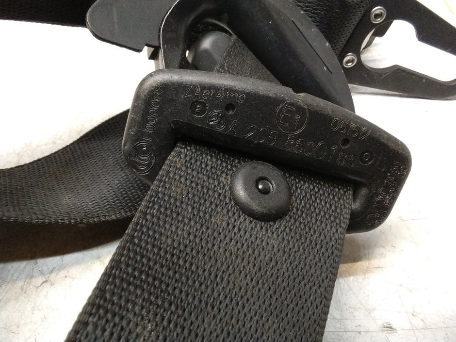 MERCEDES C-CLASS W205 SEAT BELT LEFT PASSENGER SIDE A2058600185 FMS296 NSF