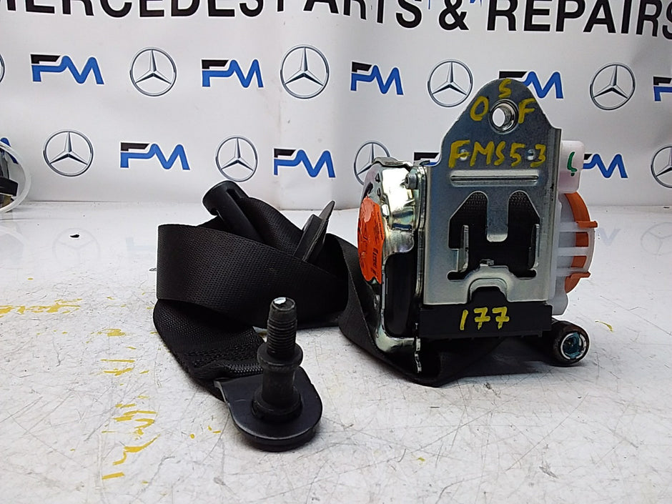 MERCEDES A CLASS  FRONT RIGHT SEAT BELT WITH PRETENSIONER A1778600800 FMS53 OSF